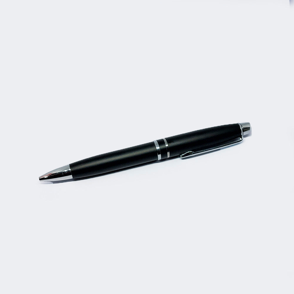 Bolígrafo Elegante Negro-plateado