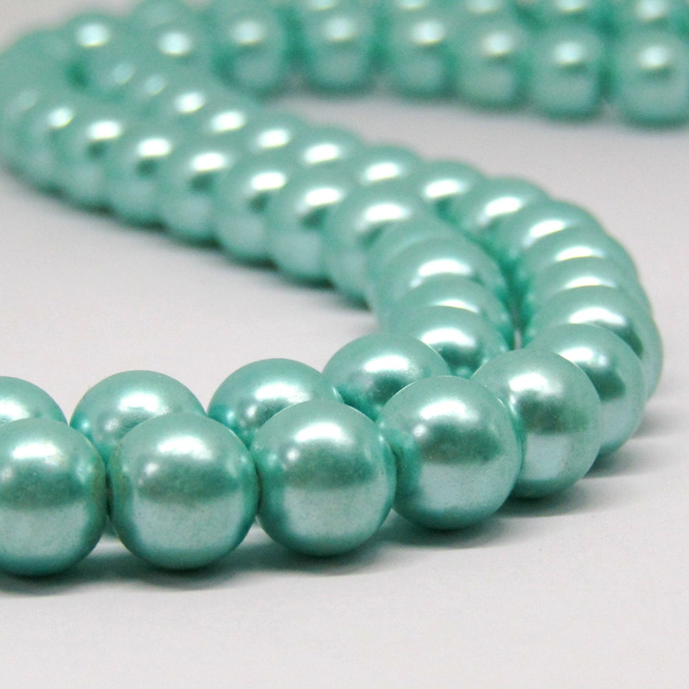 Perla Acrílica 10mm Turquesa