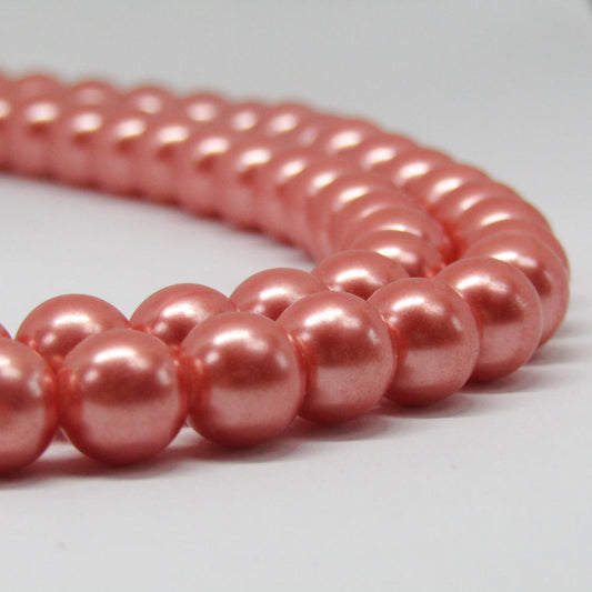 Perla Acrílica 10mm Salmon