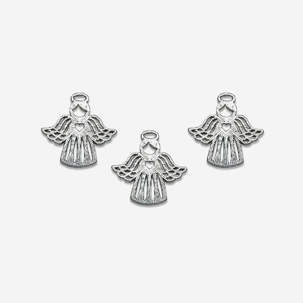 Pewter Angel 42249 27 x 27mm – Envejecido