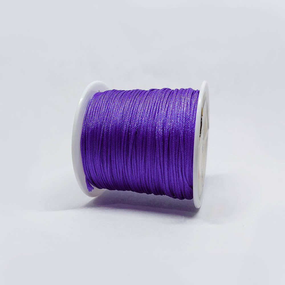 Hilo Chino Satinado Morado 1mm x 1yda – Café