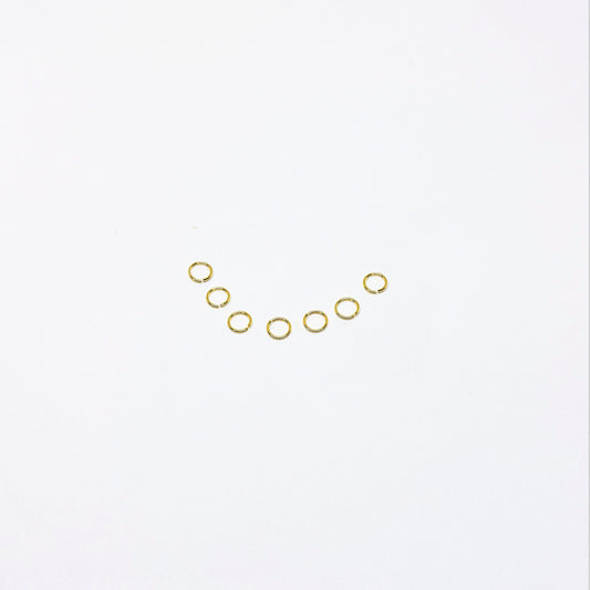 Argolla Baño Oro 0.6 x 4mm – Dorado