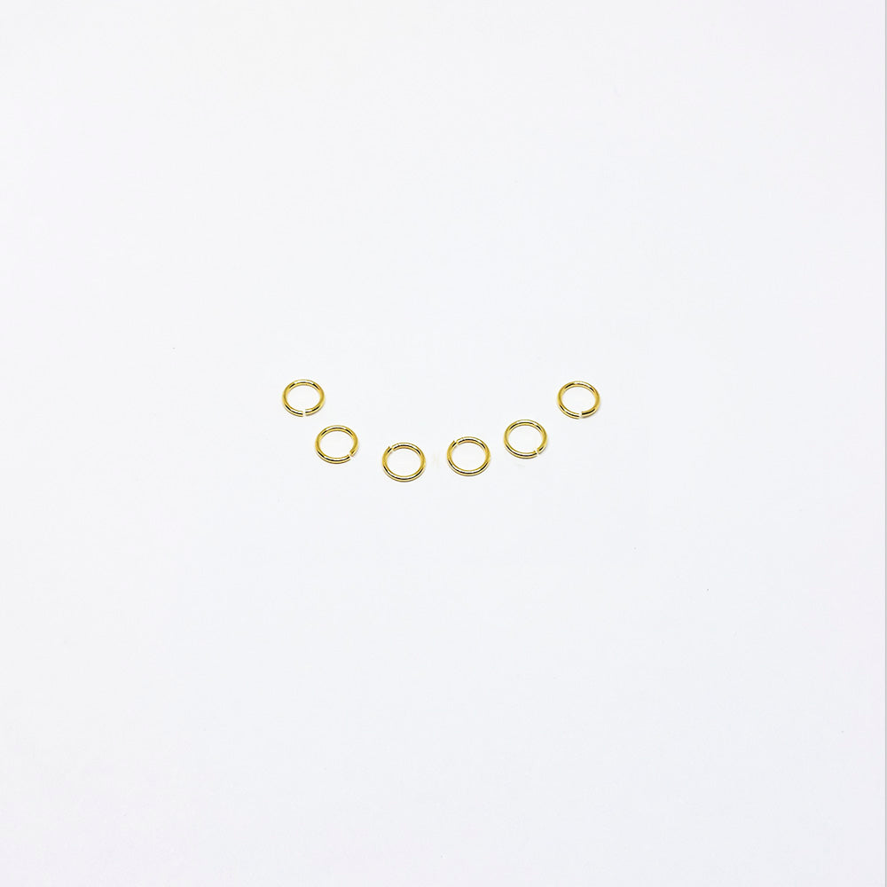 Argolla Baño Oro 0.7 x 5mm – Dorado