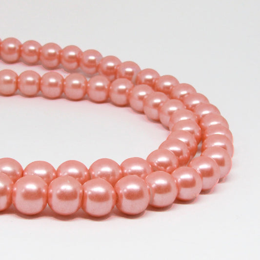 Perla Acrílica 10mm Rosa Vieja #25