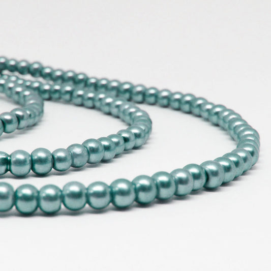 Perla Acrílica 4mm Azul Grisaseo #55