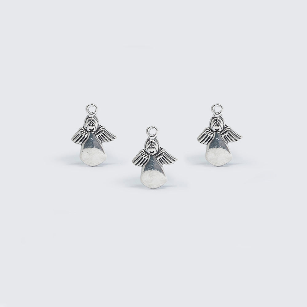 Pewter Dije Angel 579 17 x 12mm – Envejecido