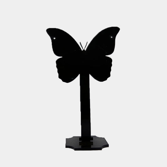 Exhibidor Arete Acrílico Mariposa 14 x 9cm x 3mm 2 Agujeros