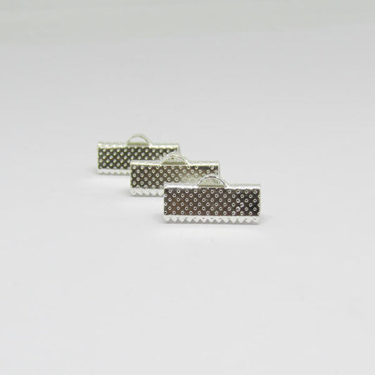 Terminal Maleta 16mm Plateado
