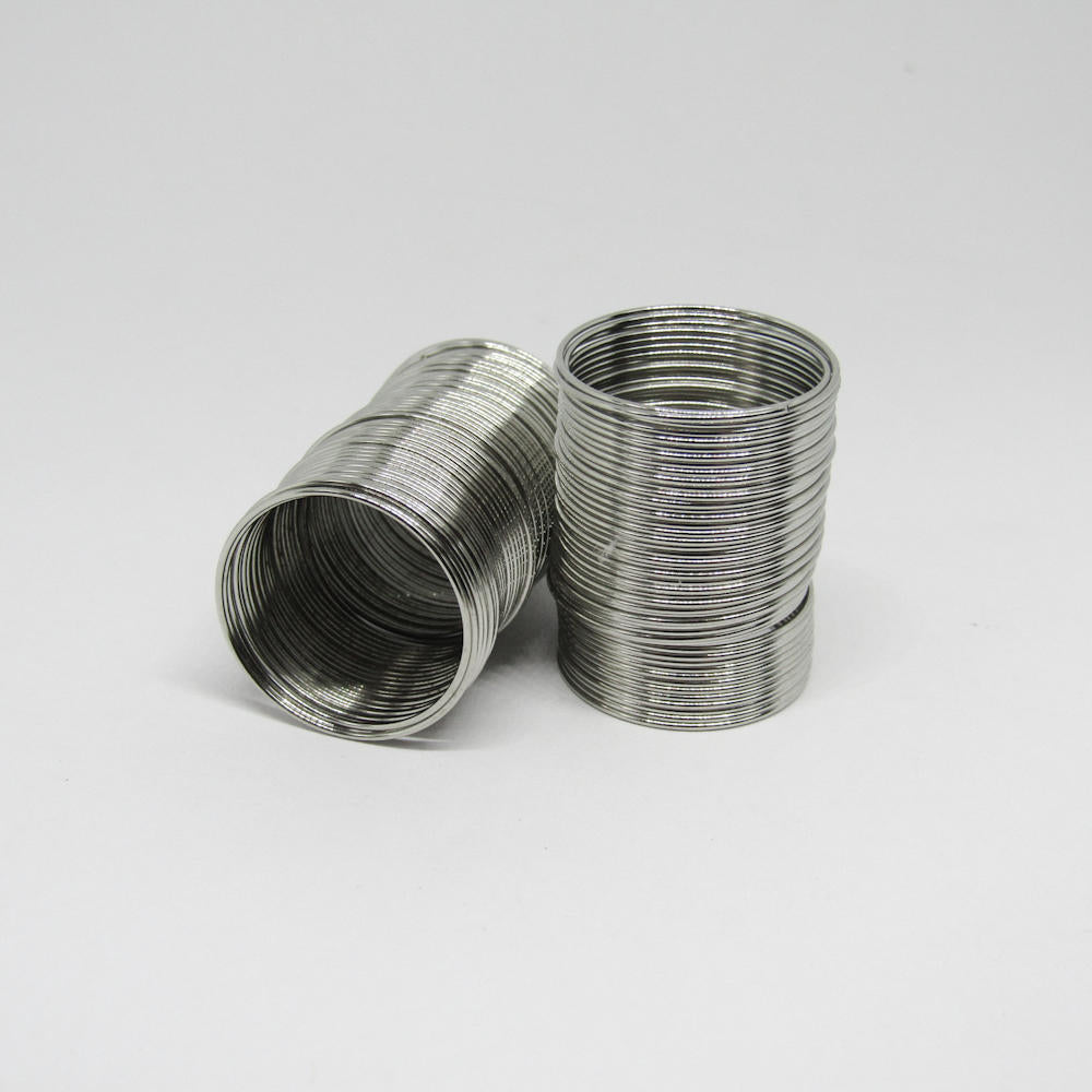 Base Resorte Anillo Kg – Tono níquel