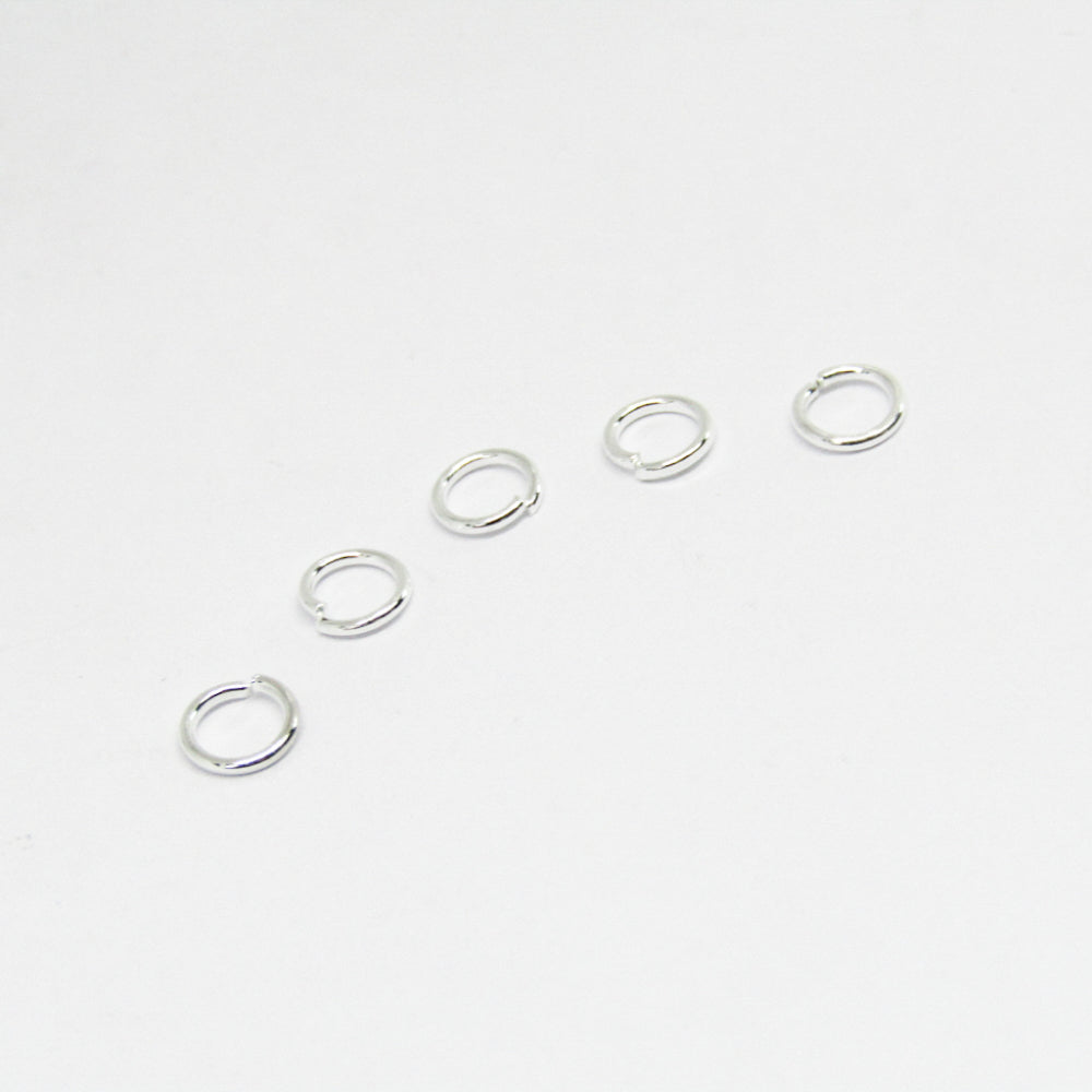 Argolla 0.7 x 5 Plateada – Plateado