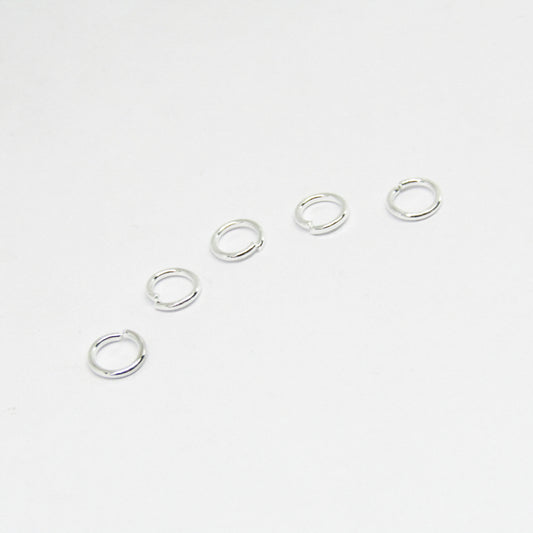 Argolla 0.7 x 5 Plateada – Plateado