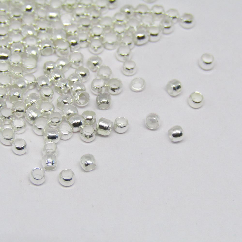 Grapa 2.0mm Plateada x 200pcs (1.9grm) – Plateado