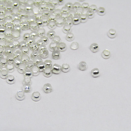 Grapa 2.0mm Plateada x 200pcs (1.9grm) – Plateado