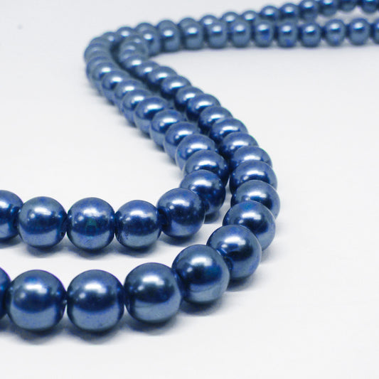 Perla Acrílica 8mm Azul #73