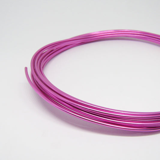 Alambre Aluminio Flexible 1.5 x 5m Fucsia