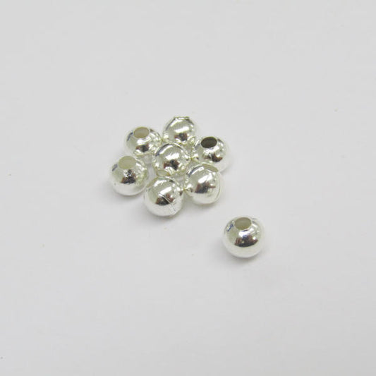 Balin 4mm Plateado x 500 grm