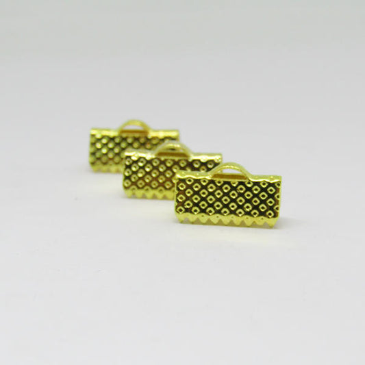 Terminal Maleta 13mm Dorado