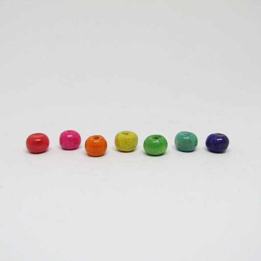 Madera Bola Multicolor 6mm