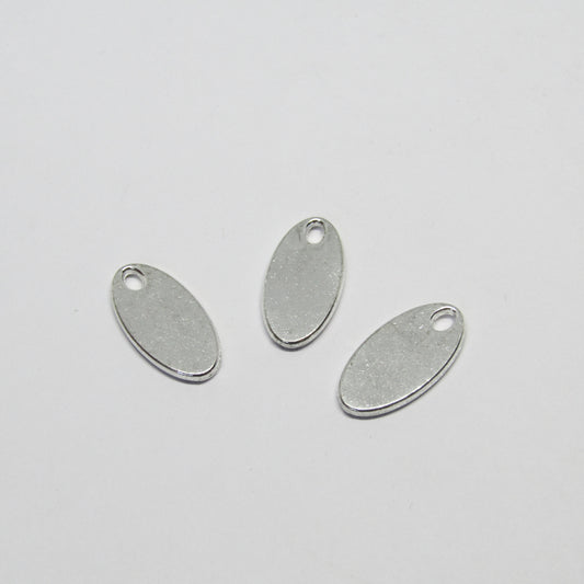 Pewter Placa Oval 18965