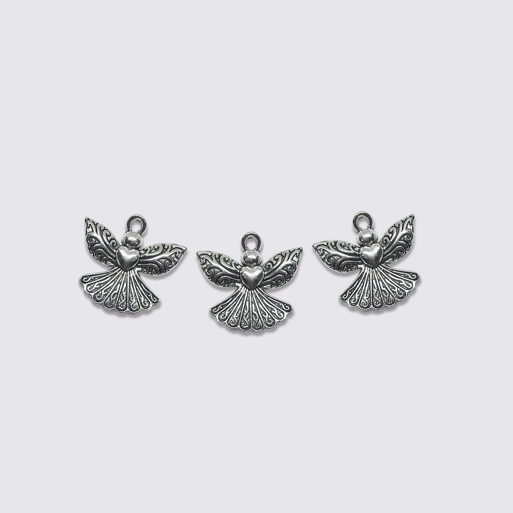 Pewter Angel 17444 21 x 23mm – Envejecido