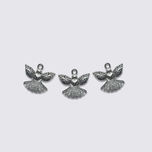 Pewter Angel 17444 21 x 23mm – Envejecido