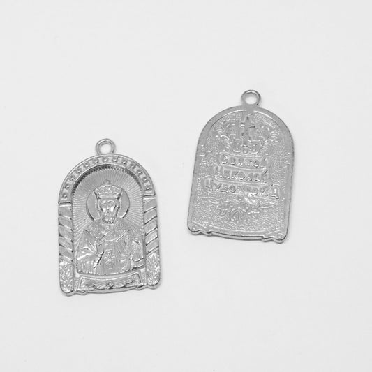 Pewter Dije Religioso 15676