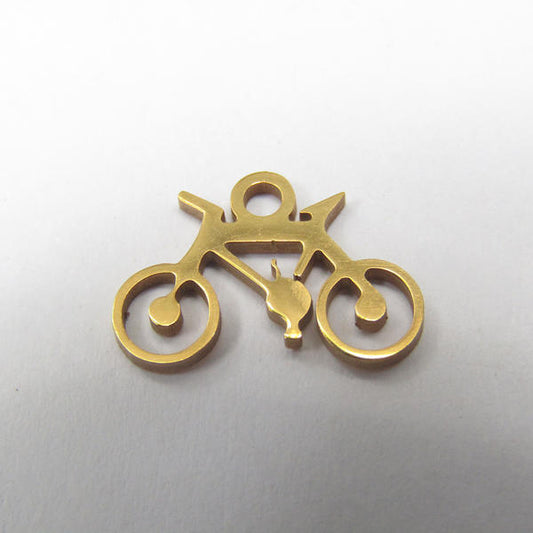 Dije Acero Bici – Dorado