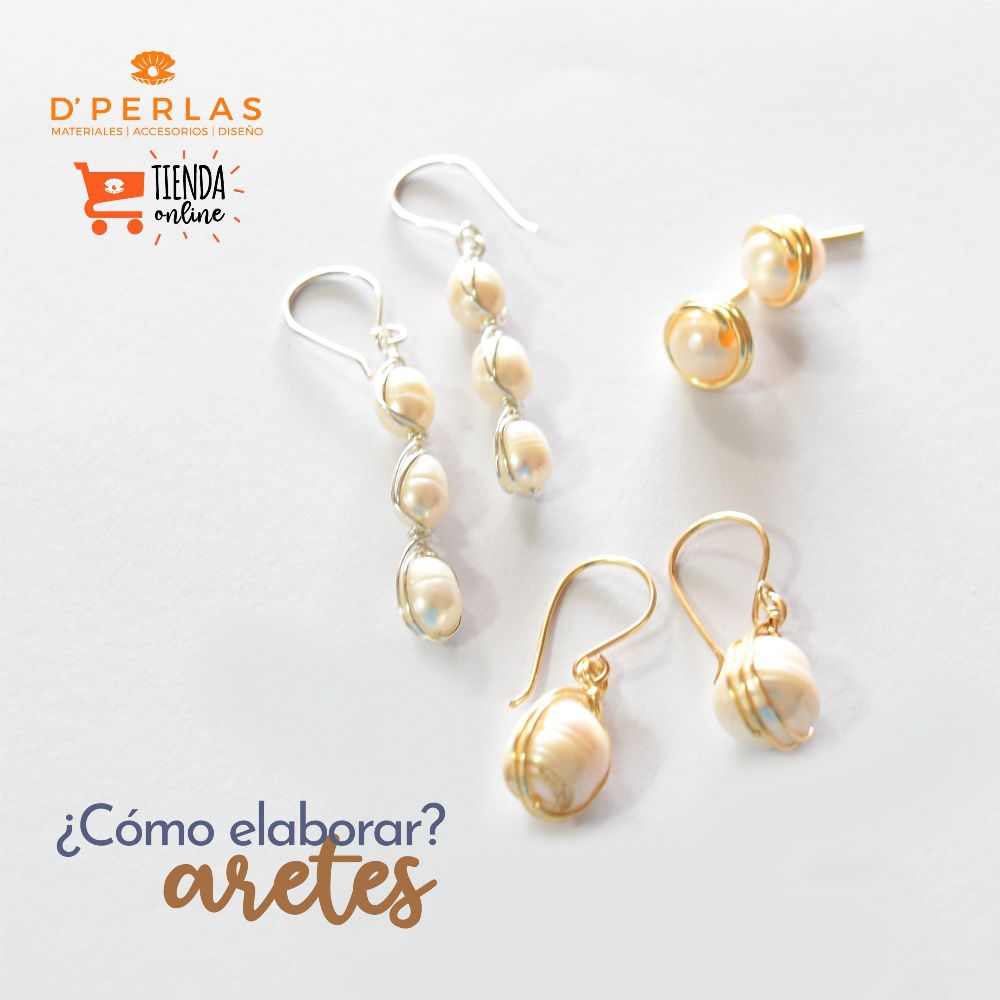 Bisuteria Paso a Paso / Aprende hacer estos bellos aretes.