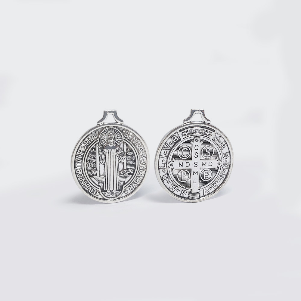 PEWTER MEDALLA SAN BENITO 42511 45*40MM