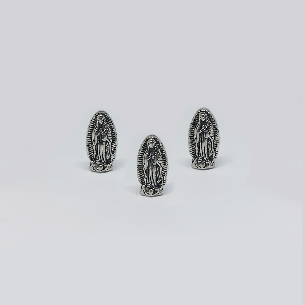 PEWTER VIRGEN DE GUADALUPE 40724 18*10MM