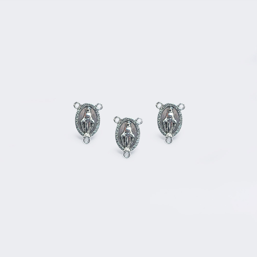PEWTER ENCUENTRO VIRGEN MEDALLA MILAGROSA 61333