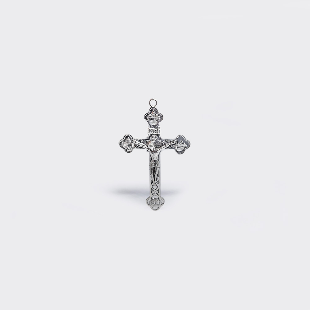 PEWTER CRUCIFIJO 16372 60*37MM
