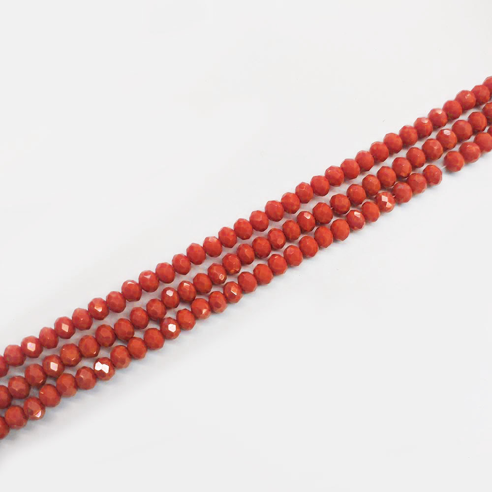 DONA CRISTAL NARANJA MATE 3*4MM