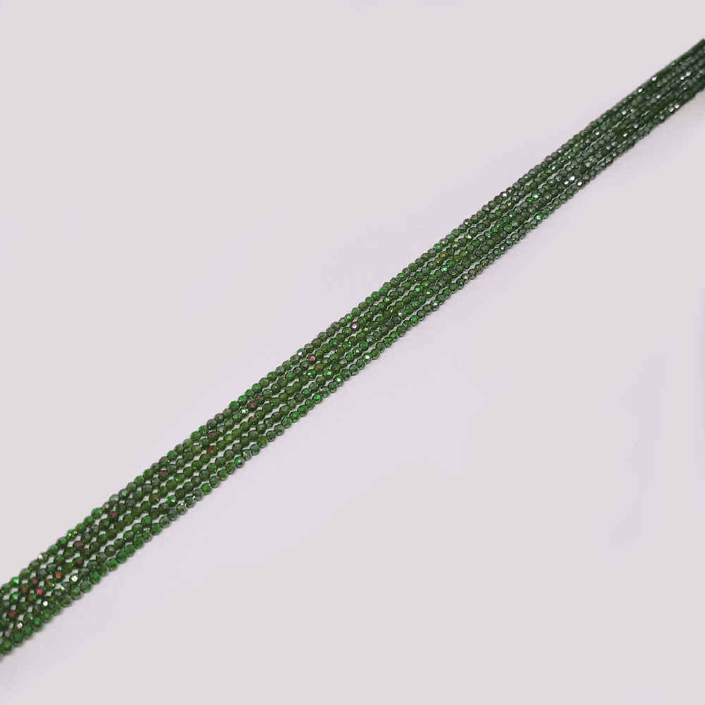 CRISTAL DONA VERDE TRANSPARENTE TORNASOL METALIZADO 2MM