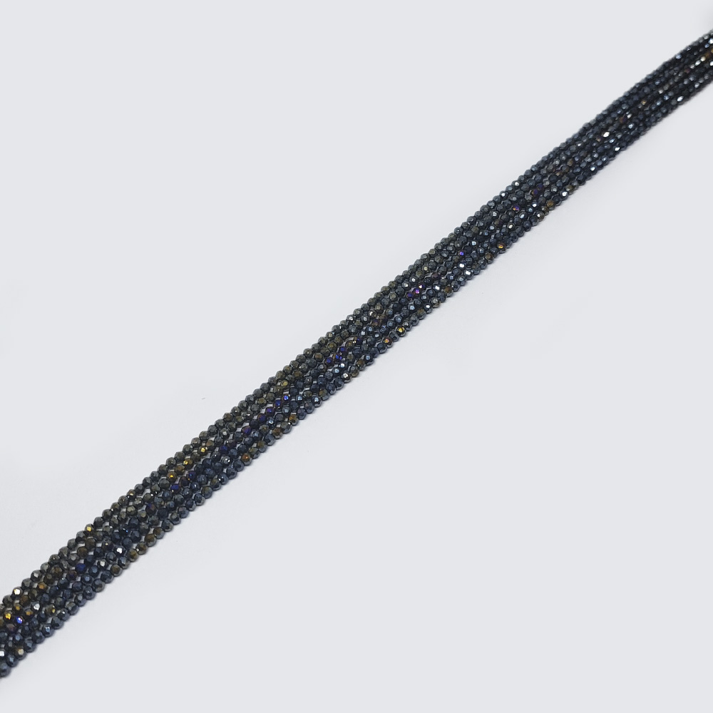 CRISTAL DONA GRIS-NEGRO TORNASOL METALIZADO 2MM