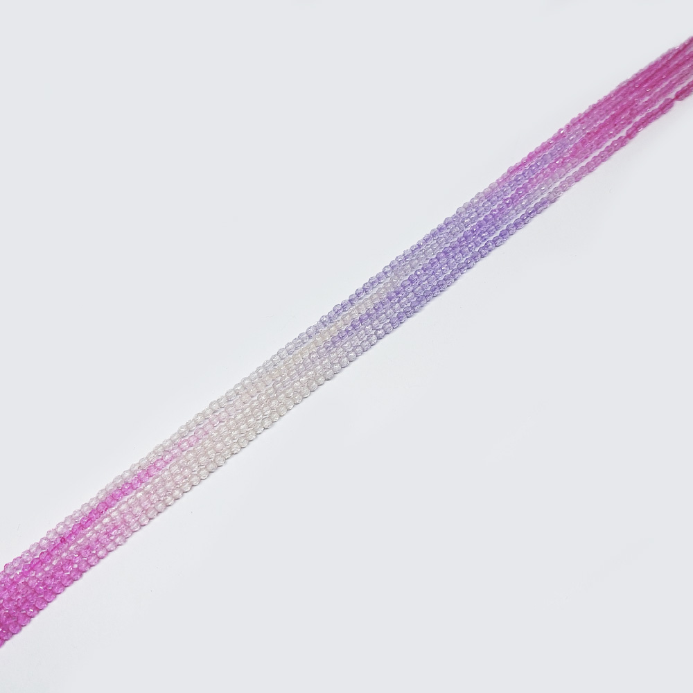 CRISTAL DONA TRICOLOR TRANSPARENTE DEGRADADO 2MM