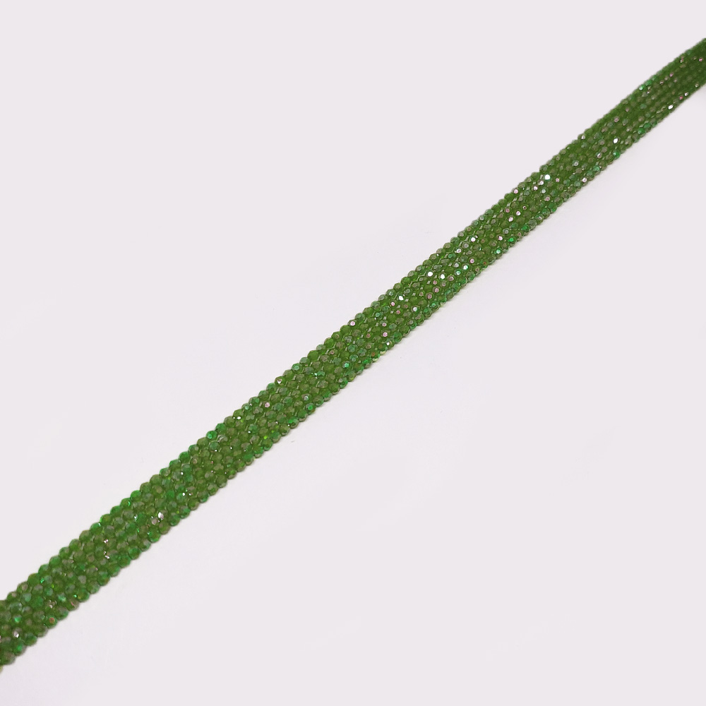 DONA CRISTAL VERDE TRANSPARENTE TORNASOL 2MM