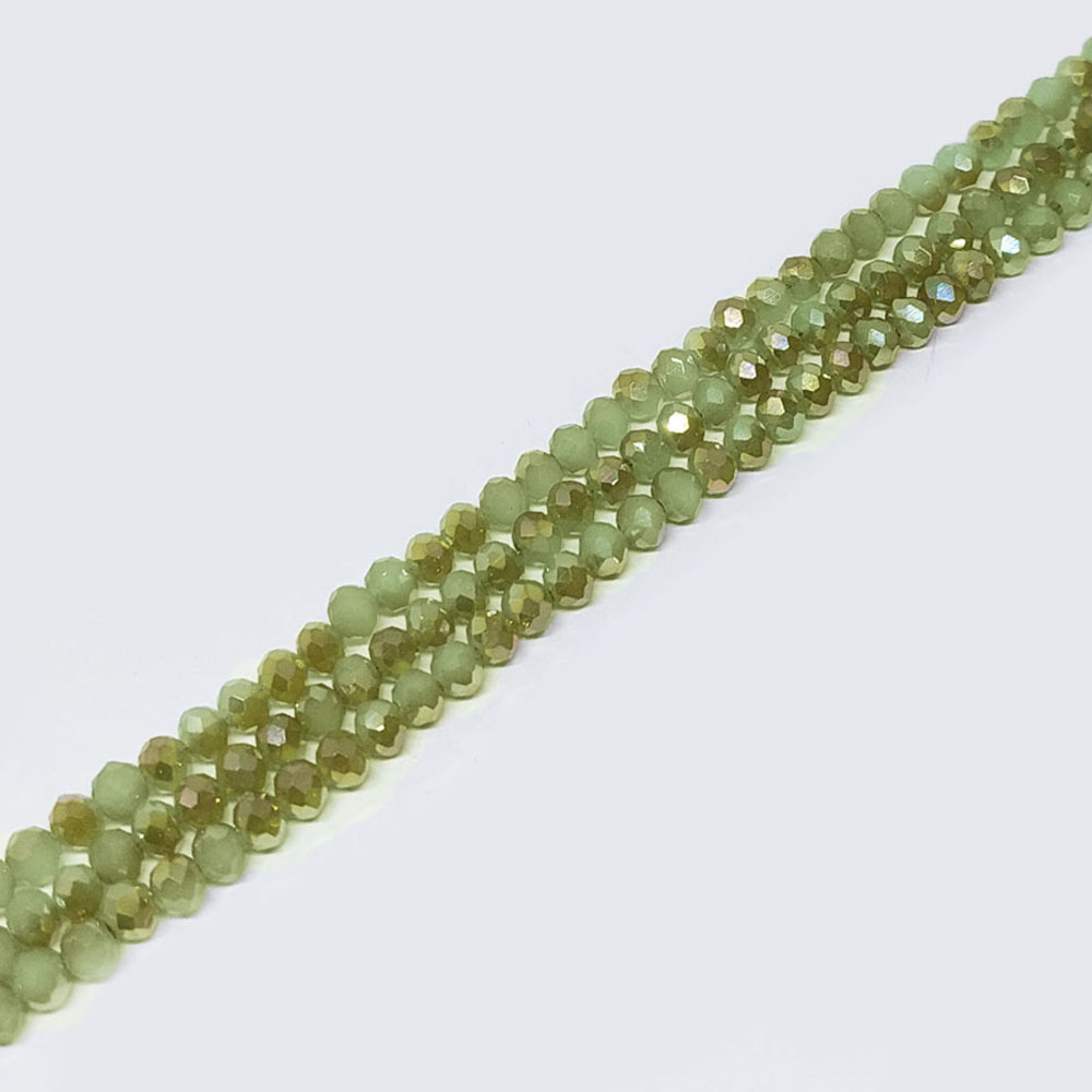 CRISTAL DONA VERDE HIELO AHUMADO TORNASOL 7*8MM