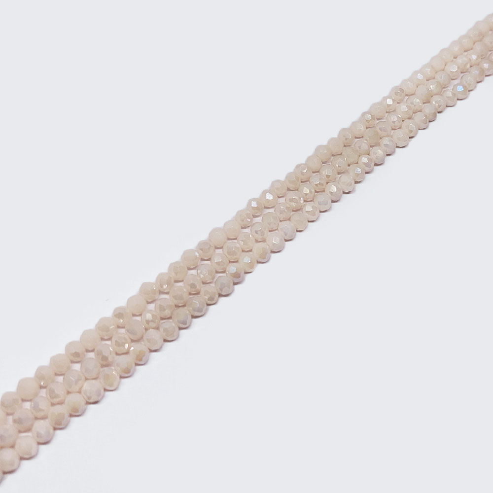 DONA CRISTAL ROSA CLARO PASTEL MATE TORNASOL 7*8MM