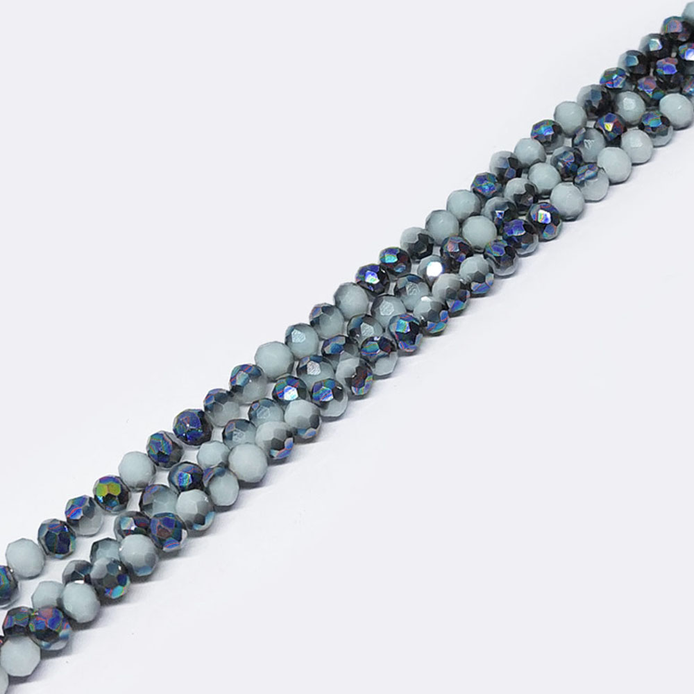 CRISTAL DONA BLANCO-GRIS DOBLE CARA MATE TORNASOL 7*8MM