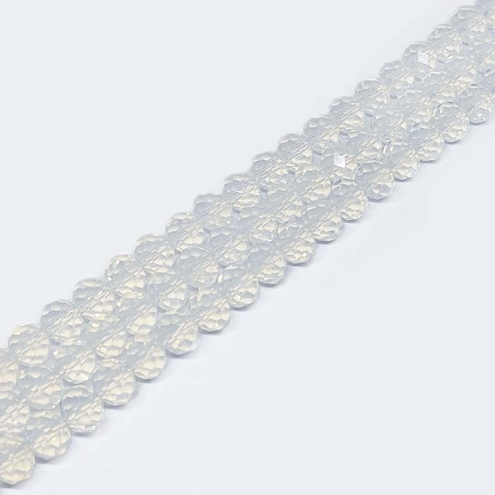CRISTAL DONA TRANSPARENTE OPALINA 8*10MM
