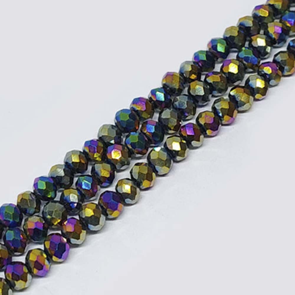 DONA CRISTAL TORNASOL METALIZADO 8*10MM