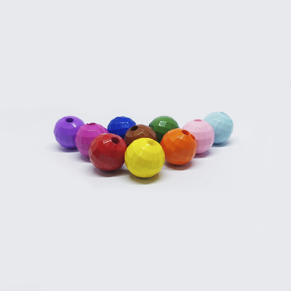 ACRILICO MUNDO MULTICOLOR SOLIDO 14MM