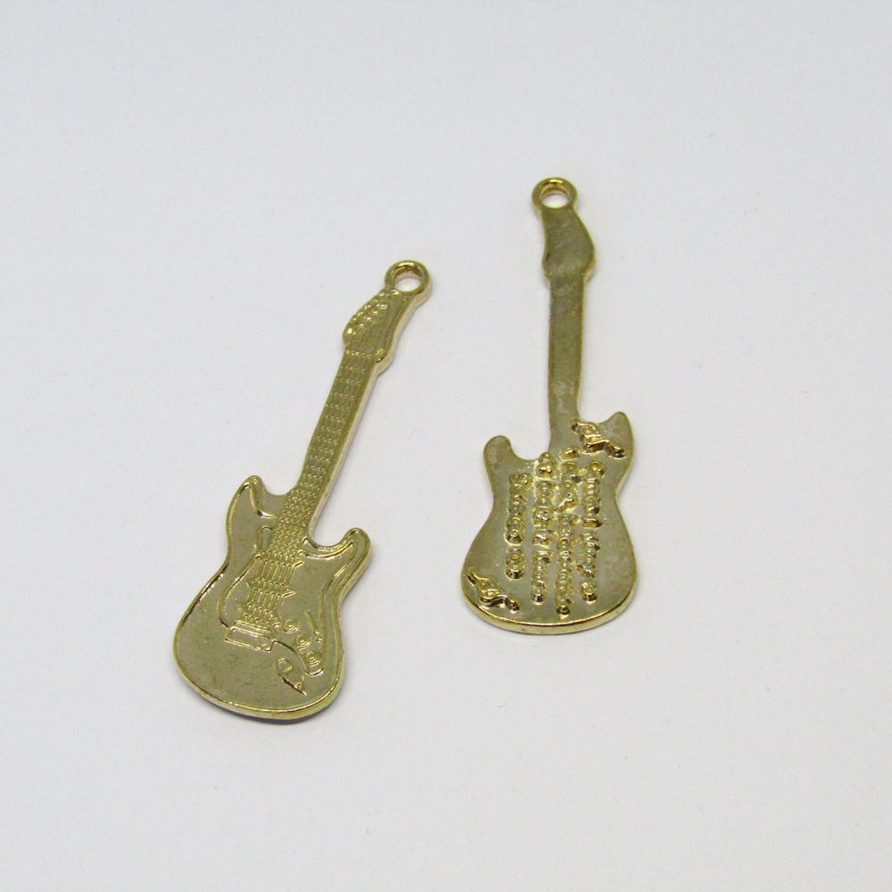 PEWTER GUITARRA   A13002  DORADO