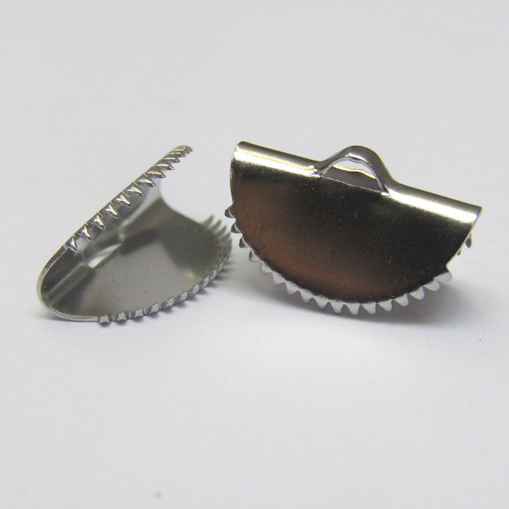 TERMINAL PARA COLLAR Y ARETE ACERO INOXIDABLE 