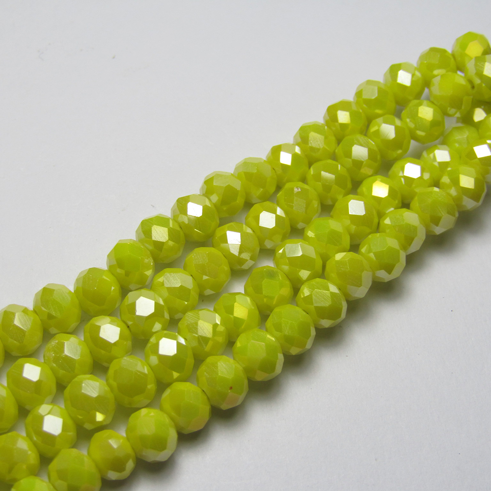 CRISTAL DONA AMARILLO MATE TORNASOL CLARO 5*6 MM