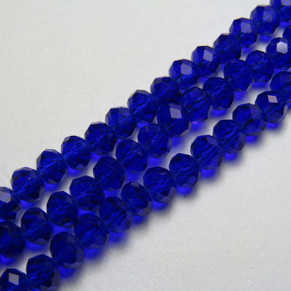 CRISTAL DONA AZUL TRANSPARENTE 5*6 MM