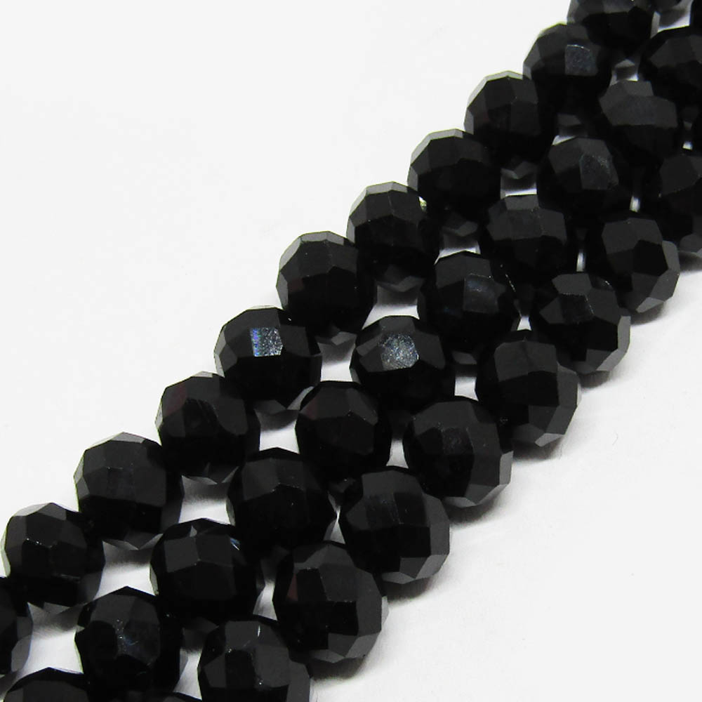 CRISTAL DONA NEGRO 8*10 MM