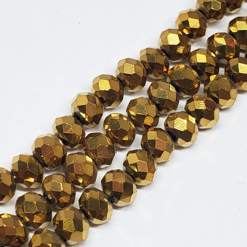 CRISTAL DONA DORADO 8*10 MM