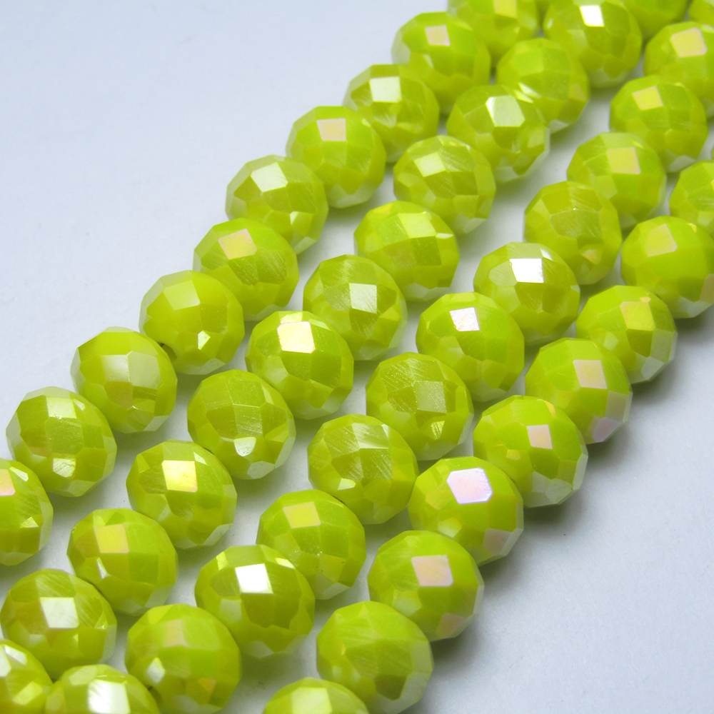 CRISTAL DONA AMARILLO MATE CLARO TORNASOL 7*8 MM